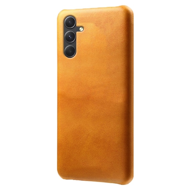 SKALO Samsung A55 5G PU-læder Cover - Lys brun