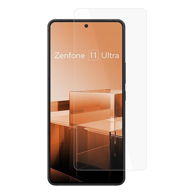 2-PAK SKALO Asus Zenfone 11 Ultra 5G Hærdet Glas Skærmbeskyttelse