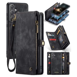 CaseMe Samsung A55 5G CaseMe Big Wallet 2in1 Magnet Pungetui - Sort