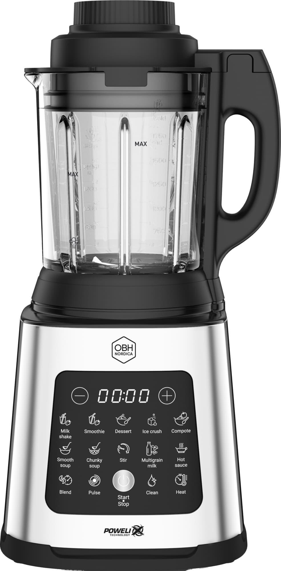 OBH Nordica Perfect Mix Cook blender LH835DS0 (sort/rustfrit stål)