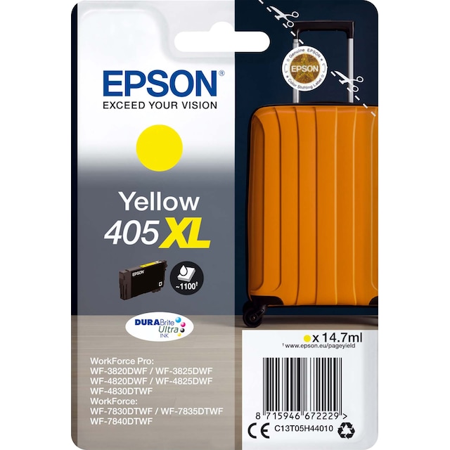 EPSON 405XL blækpatron (gul)