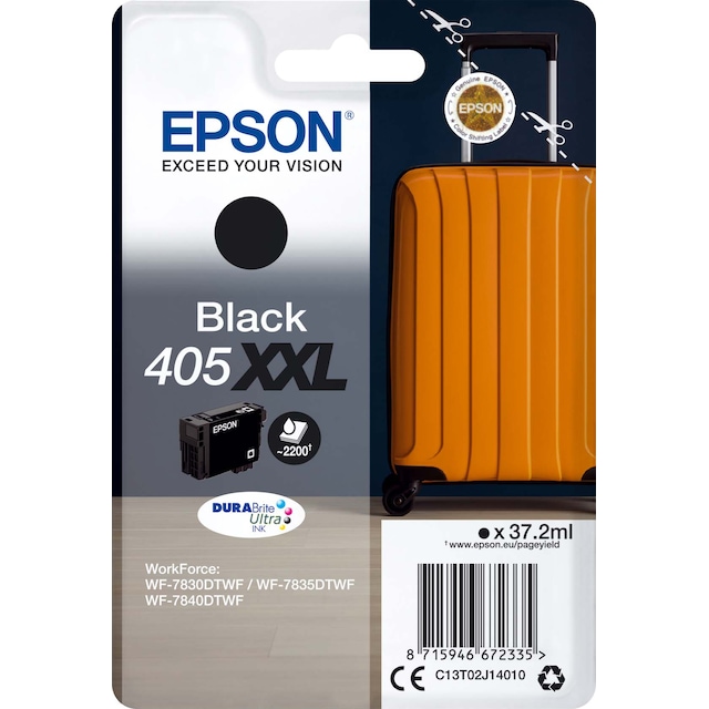 EPSON 405XXL blækpatron (sort)