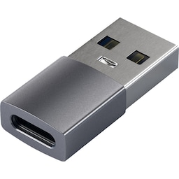 Satechi USB-C til USB-A-adapter (grå)