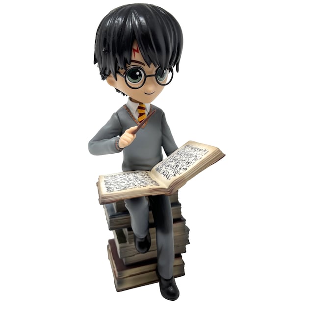 Plastoy Harry Potter figur (Harry Potter med bunke af tryllebøger)