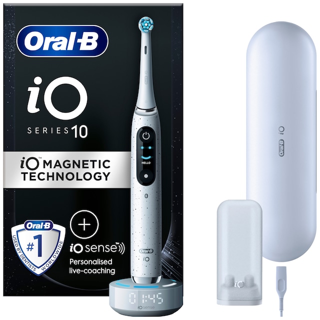 Oral-B iO 10 elektrisk tandbørste 387255 (hvid stjernestøv)