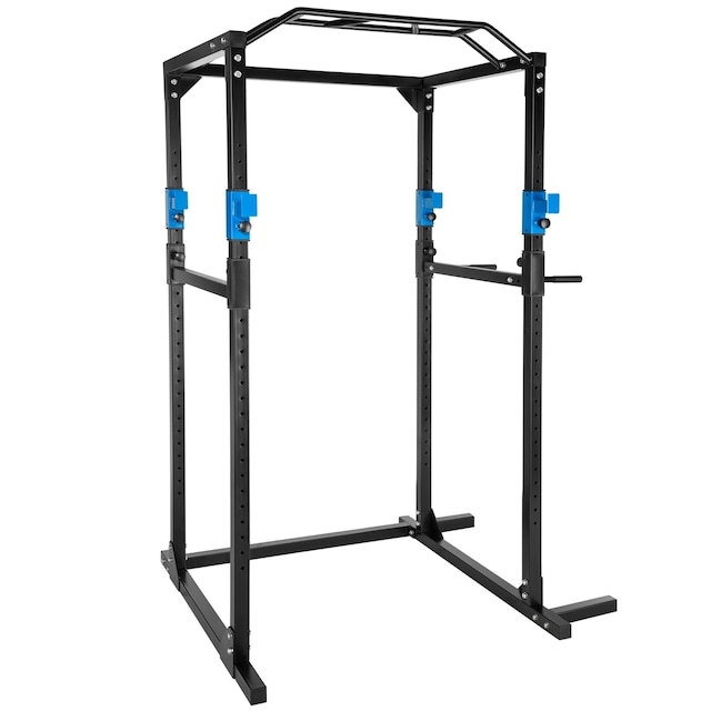 Power Rack træningsstativ - sort/blå