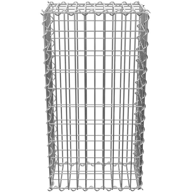 Gabione stenkurv - 100 x 30 x 50 cm