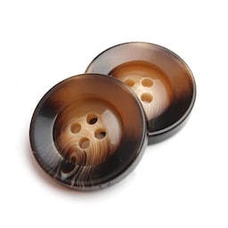 Resin syning knapper runde 4 huller 50-stykke 28 mm