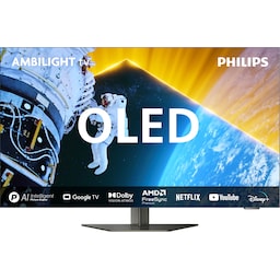 Philips 65" OLED809 4K OLED Ambilight TV (2024)