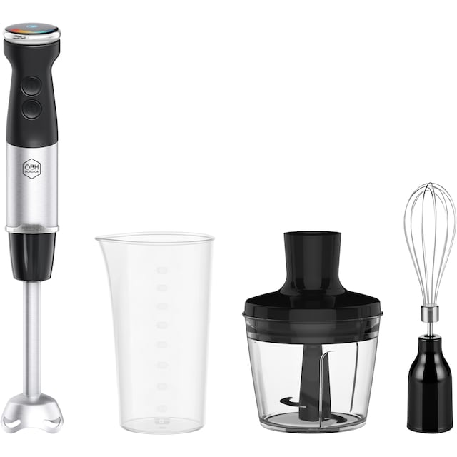 OBH Nordica Quickchef + stavblender HN6738S0 (Sort)