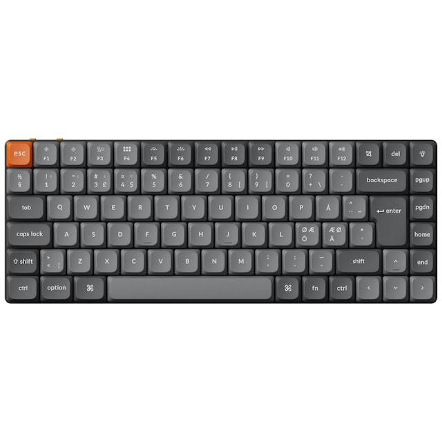 Keychron K3 MAX trådløs tastatur (Gateron Low-profile Red-taster)