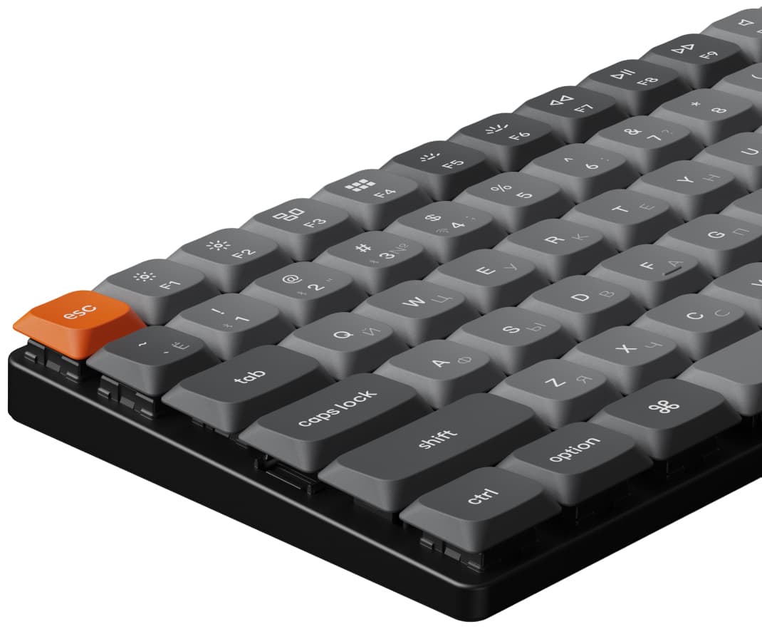 Keychron K3 MAX trådløs tastatur (Gateron Low-profile Brown-switches)