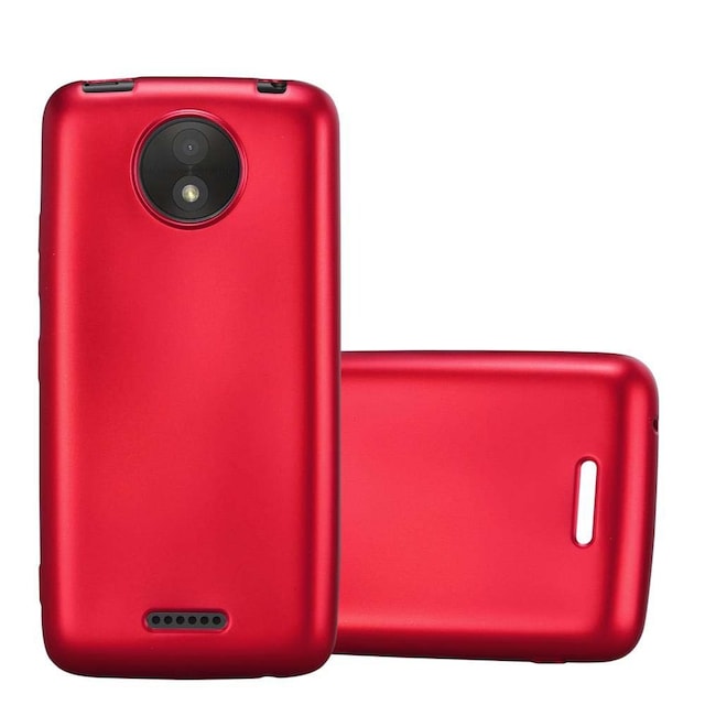 Motorola MOTO C PLUS Cover Etui Case (Rød)