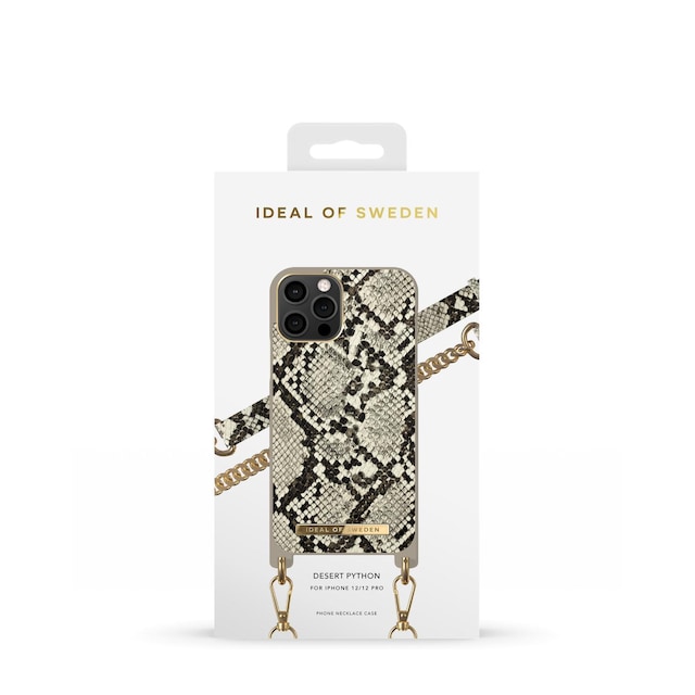 Necklace Case iPhone 12/12P Desert Python