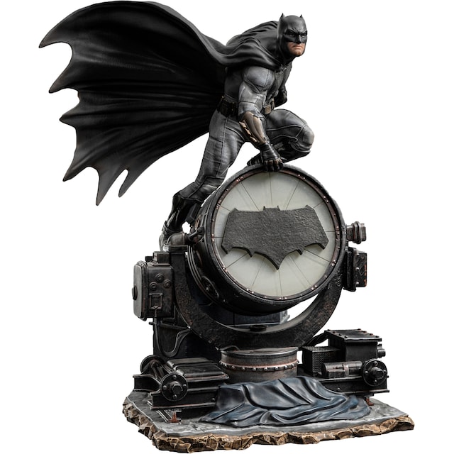 Iron Studios Justice League acitonfigur (Batman og hans Batsignal)