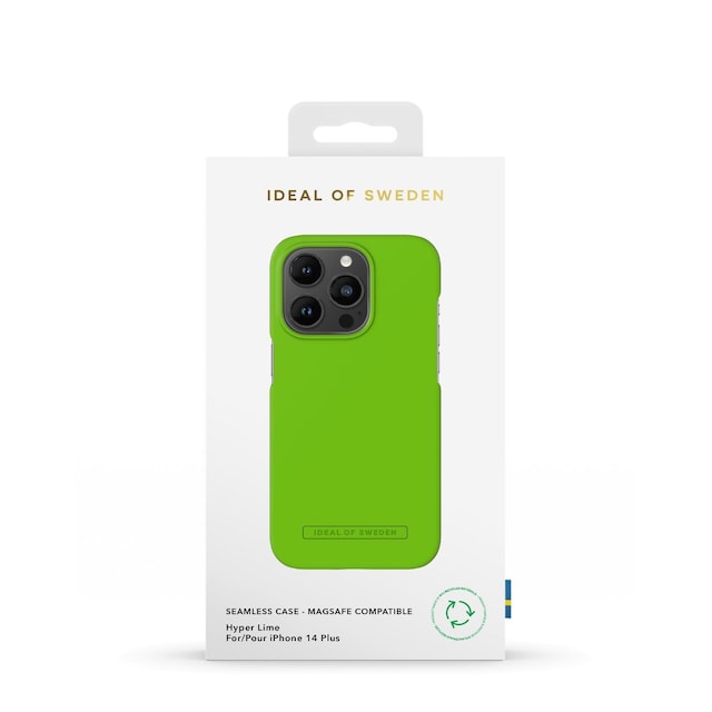 Seamless Case MagSafe iPhone 14PR Hyper Lime