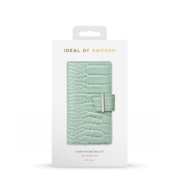 Cora Phone Wallet Galaxy S20 Mint Croco