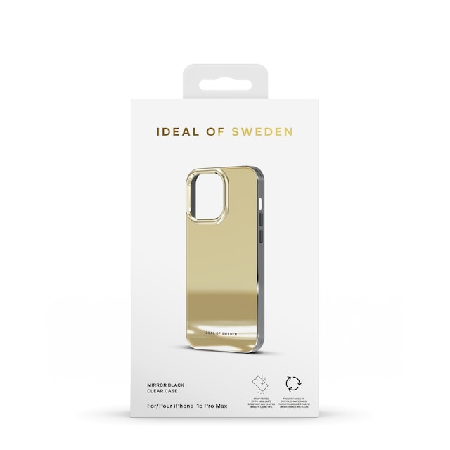 Mirror Case iPhone 15PM Mirror Gold