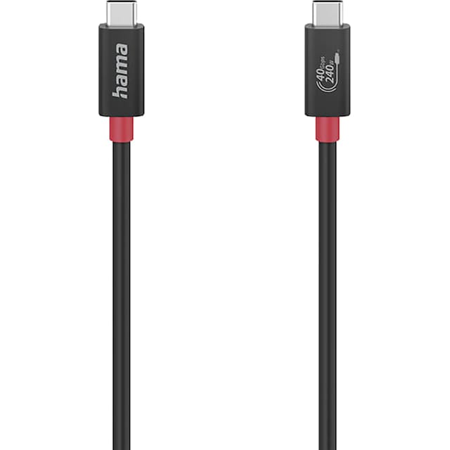 Hama USB-C 4 kabel (1 m)