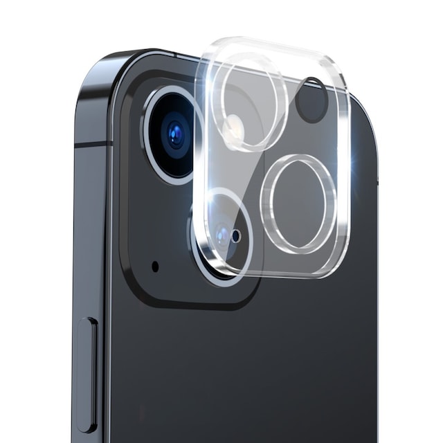 SKALO iPhone 15 Plus 3D Kameralinse Beskyttelsesglas