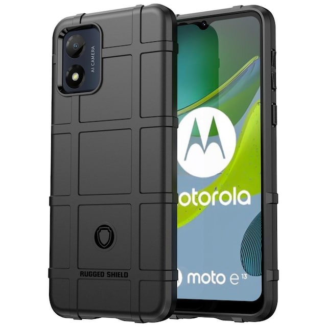 SKALO Motorola Moto E13 4G Rugged Shield Stødsikker TPU-cover