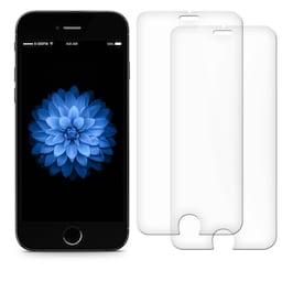 2-PAK SKALO iPhone 7/8 Hærdet Glas Skærmbeskyttelse