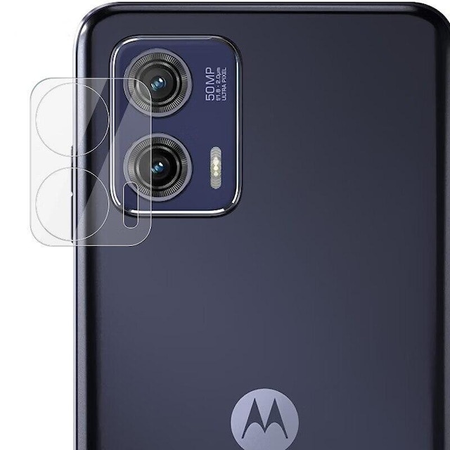 2-PAK SKALO Motorola Moto G73 5G 3D Kameralinse Beskyttelsesglas