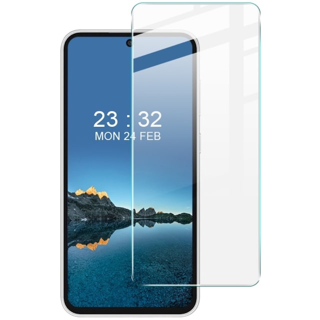 SKALO Samsung S23 FE Hærdet Glas Skærmbeskyttelse
