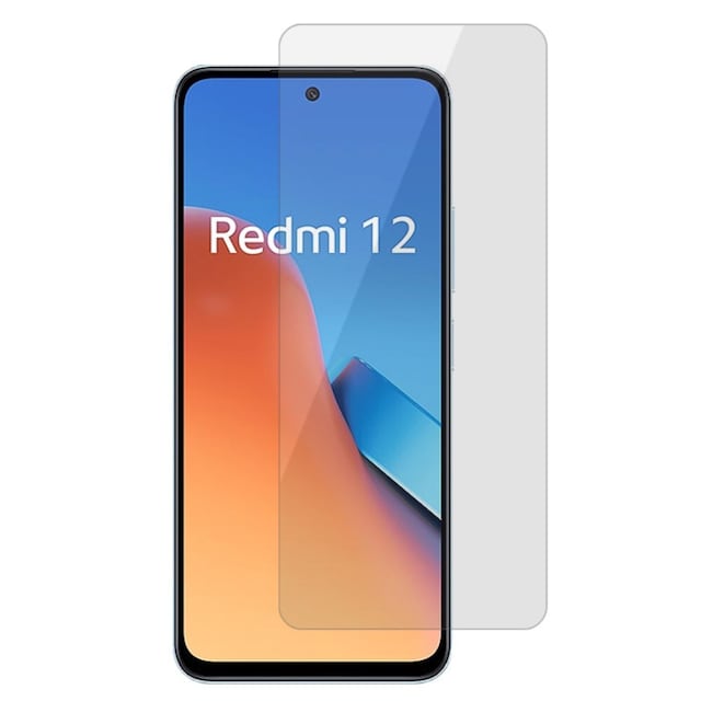 SKALO Xiaomi Redmi 12 4G/5G Hærdet Glas Skærmbeskyttelse