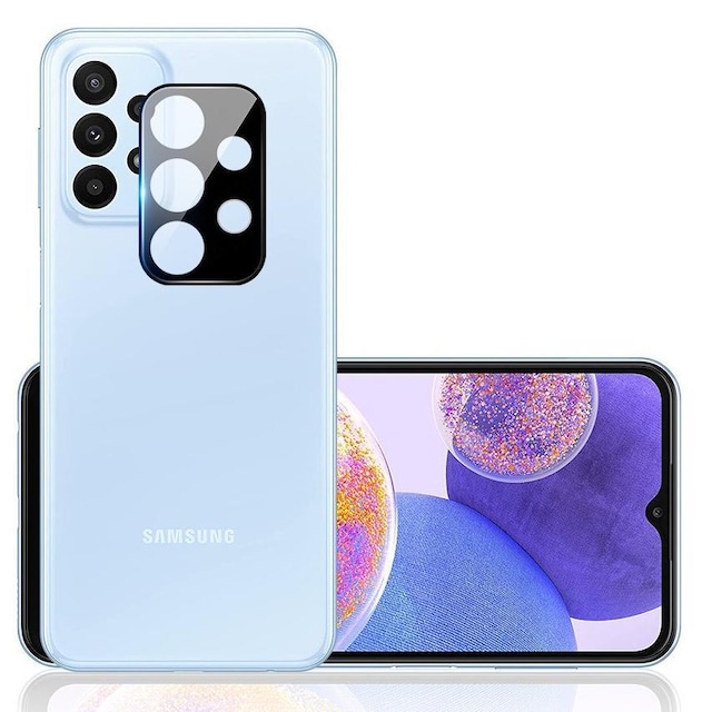 2-PAK SKALO Samsung Galaxy A23 5G 3D Kameralinse Beskyttelsesglas