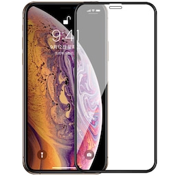 SKALO iPhone XR FULL-FIT Hærdet Glas Skærmbeskyttelse