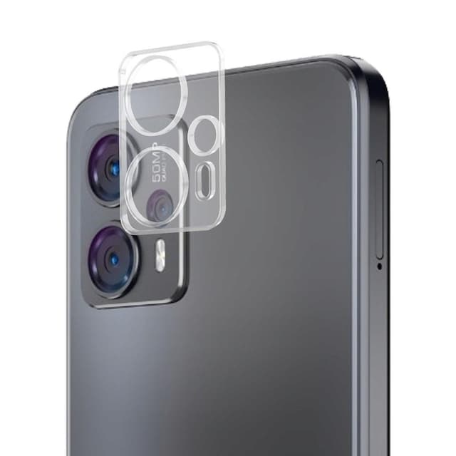 2-PAK SKALO Motorola Moto G23 3D Kameralinse Beskyttelsesglas