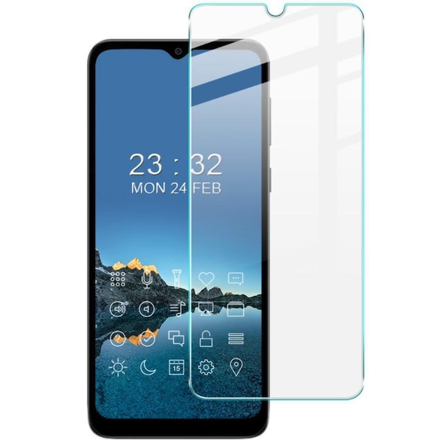 2-PAK SKALO Motorola Moto E13 4G Hærdet Glas Skærmbeskyttelse
