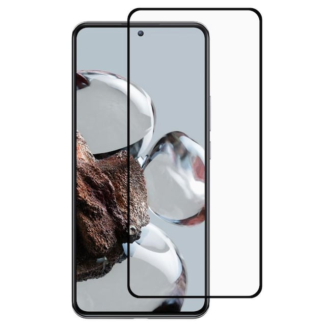 2-PAK SKALO Xiaomi 12T/12T Pro 5G FULL-FIT Hærdet Glas Skærmbeskyttelse