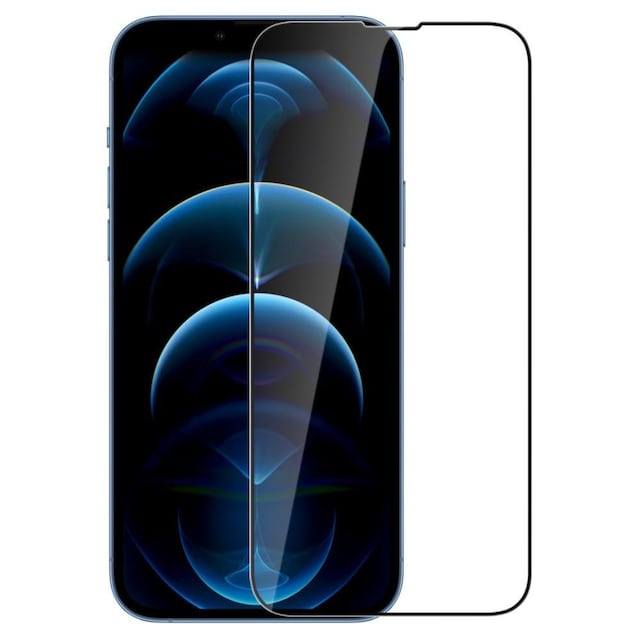 2-PAK SKALO iPhone 14 Pro FULL-FIT Hærdet Glas Skærmbeskyttelse