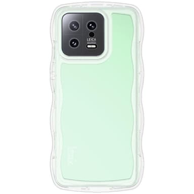 IMAK Xiaomi 13 5G Ekstra stærk Wave TPU-cover - Gennemsigtig