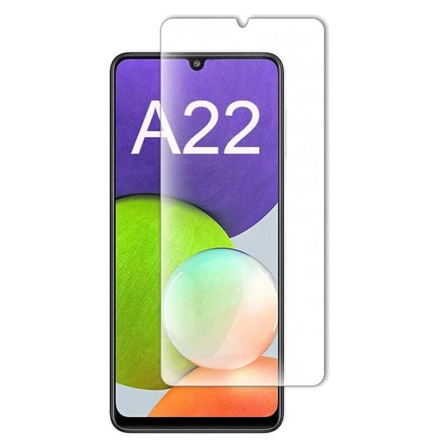 SKALO Samsung A22 4G Hærdet Glas Skærmbeskyttelse