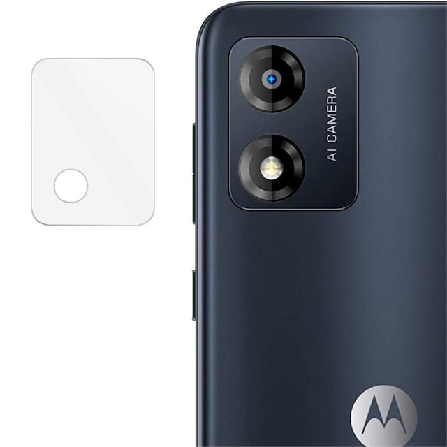 2-PAK SKALO Motorola Moto E13 4G 3D Kameralinse Beskyttelsesglas