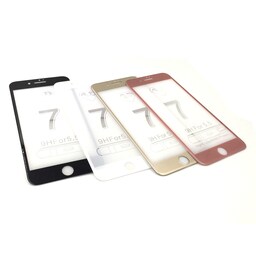 SKALO iPhone 7/8 Plus FULL-FIT Hærdet Glas Skærmbeskyttelse - Sort
