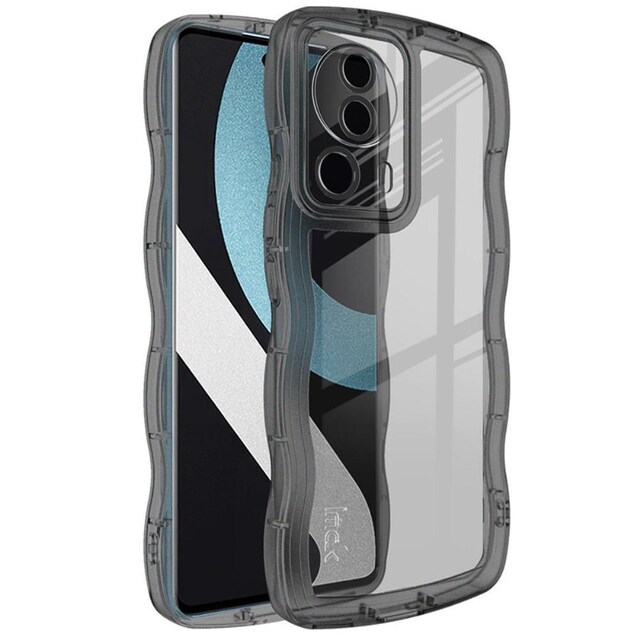 IMAK Xiaomi 13 Lite Ekstra stærk Wave TPU-cover - Sort