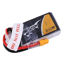 3s   850mAh - 75C - Gens Ace Tattu XT60