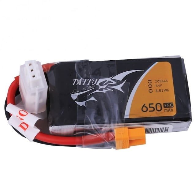 2s   650mAh - 75C - Gens Ace Tattu XT30