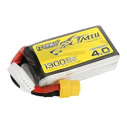 4s  1300mAh -130C- Gens Ace Tattu R-line 4.0 XT60