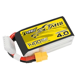 4s  1400mAh -130C- Gens Ace Tattu R-line 4.0 XT60