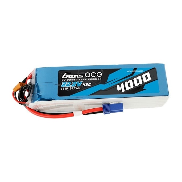 6s  4000mAh - 45C - Gens Ace EC5