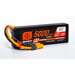 2s  5000mAh - 50C - Spektrum LiPo HC G2 IC5