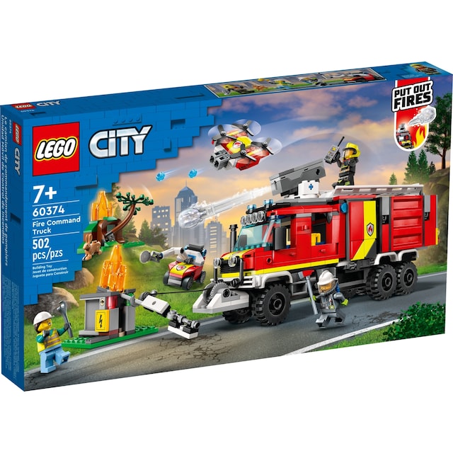 LEGO By - Brandvæsenets kommandovogn