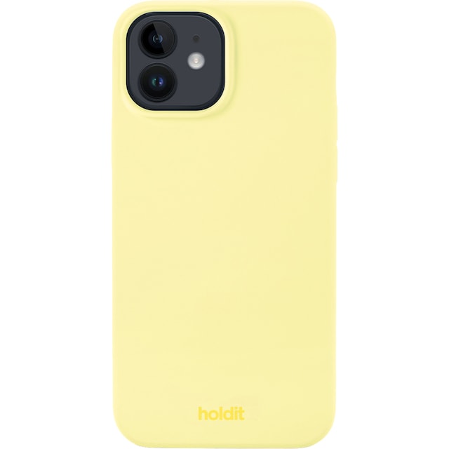 Holdit Silicone iPhone 12/12 Pro etui (gul)
