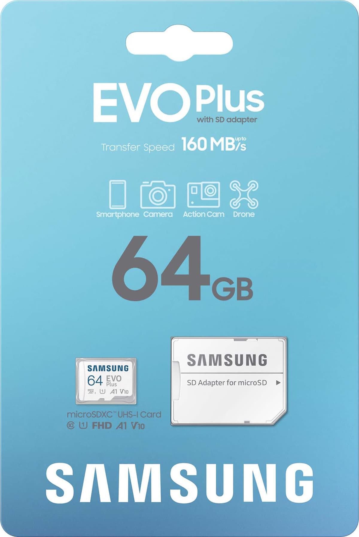 Samsung EVO Plus micro SD-kort (64GB)