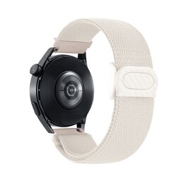 Nylon urrem kompatibel med Huawei, Xiaomi, Garmin, Samsung 22mm Hvid